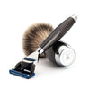 SHAVING Razor And Brush BY MÜHLE CARBON FIBRE - EDITION 1 Man Of Siam Thailand