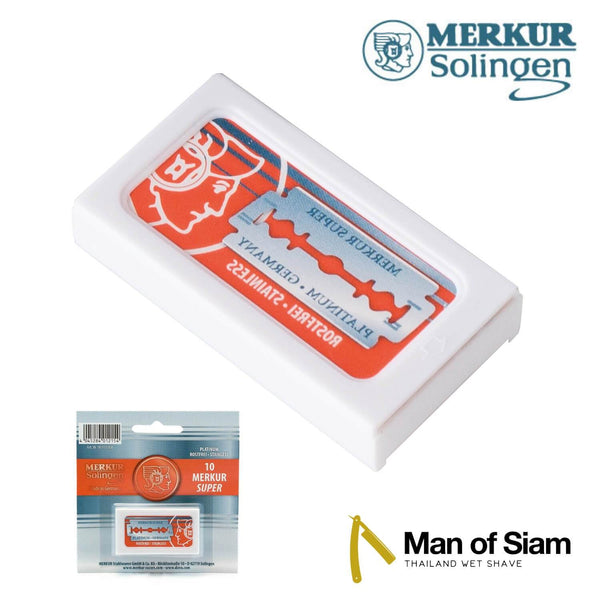 Merkur Super Platinum Razor Blades Man Of Siam Wet Shave Thailand